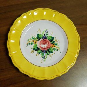 Floral Design Plate